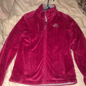 North Face zip up fleece